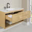 Redbridge 36'' Single Wall Mounted Bathroon Vanity with Quartz Top