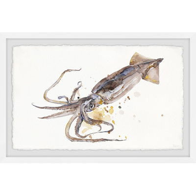 Big Squid by Parvez Taj - Single Picture Frame Print