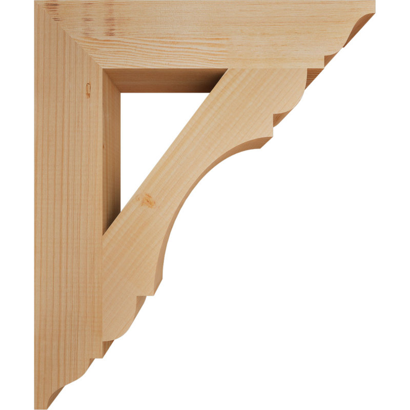 Support olympique traditionnel, H 24 po x l 3,5 po x P 20 po, Douglas (lisse)