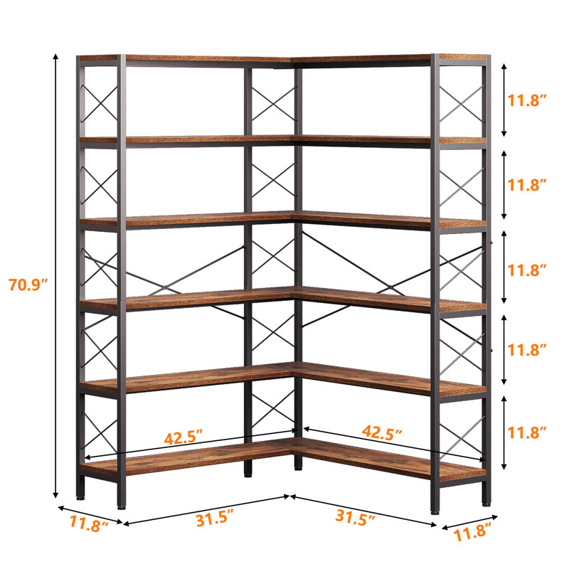 Kennewick Corner Bookcase