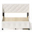 Structure de lit plateforme avec rangement No Noise