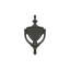 Deltana DK7356U15A Door Knocker; Victorian; Antique Nickel Finish-1638321363