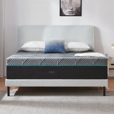 Alwyn  Home 10  inch  Full   Mattress, Cooling Extra Large Memory Foam Mattress For Cool Sleep, 5-Zone Ergonomic Decompression Support, Mattress In a Box.