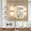 Wall Mounted Mirrored Bathroom Cabinets 2 Adjustable Shelves with Mirror-749338065-749338066
