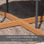 Binar Side Table with Cross Base