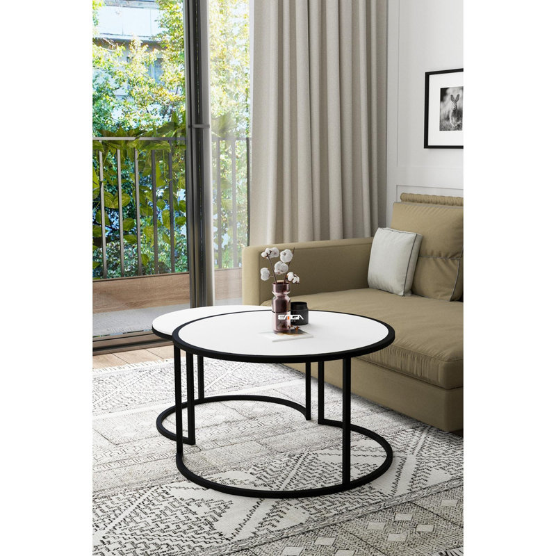 Glorias Coffee Table, White