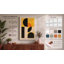 Abstract Geometry Geometric - Wrapped Canvas-1742823720-1742823727