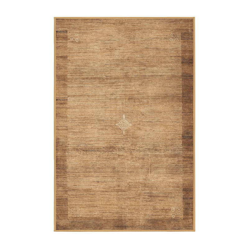 Tapis contemporain brun, Rectangle 8 pi x 10 pi