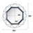 Bjarke Metal Flat Wall Mirror-95211630