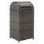 Poubelle à battant 25 gallons Toby-59529573