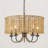 Kathyrn 5 - Light Dimmable Drum Chandelier