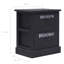 Ashbourne 38cm W Solid Wood Bedside Table