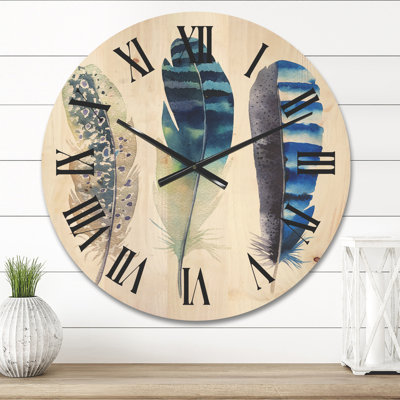 Solid Wood Wall Clock