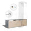 Chappa 156.5 cm W Hallway Set with Shoe Storage-1750074323