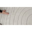 Tapis à motif géométrique crème Koo-1355611025