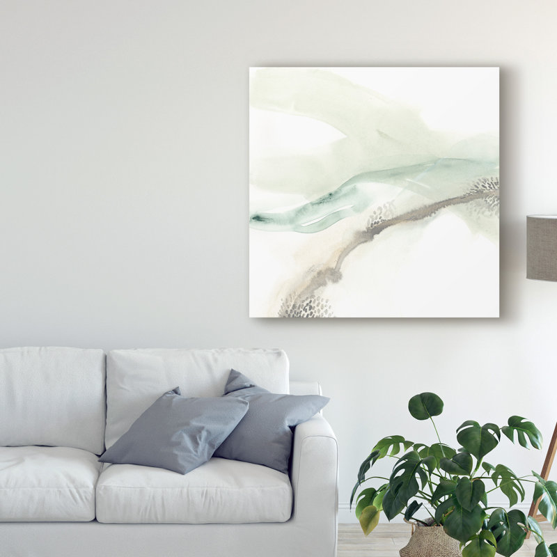 «Wave Form I» par June Erica Vess - reproduction sur toile, H 35 po x l 35 po x P 2 po