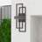 Brandalynn Iron Dimmable Integrated LED Outdoor Wall Light-753937994-770488726