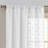 Pom Pom Voile Rod Pocket Sheer Curtains-1843391293-1843391289