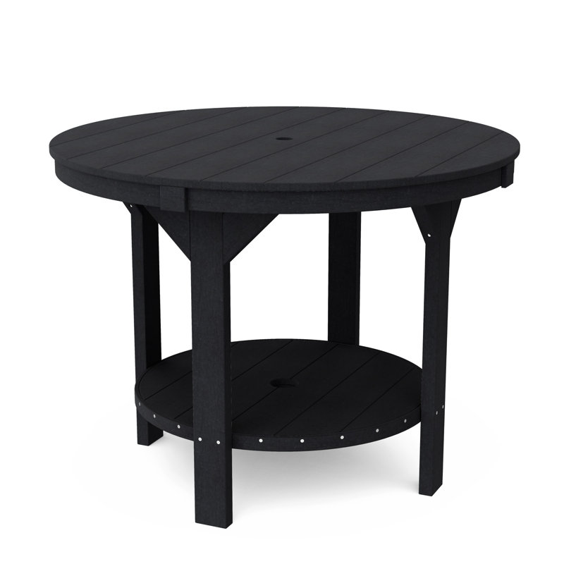 Table bistro Heritage, Noir
