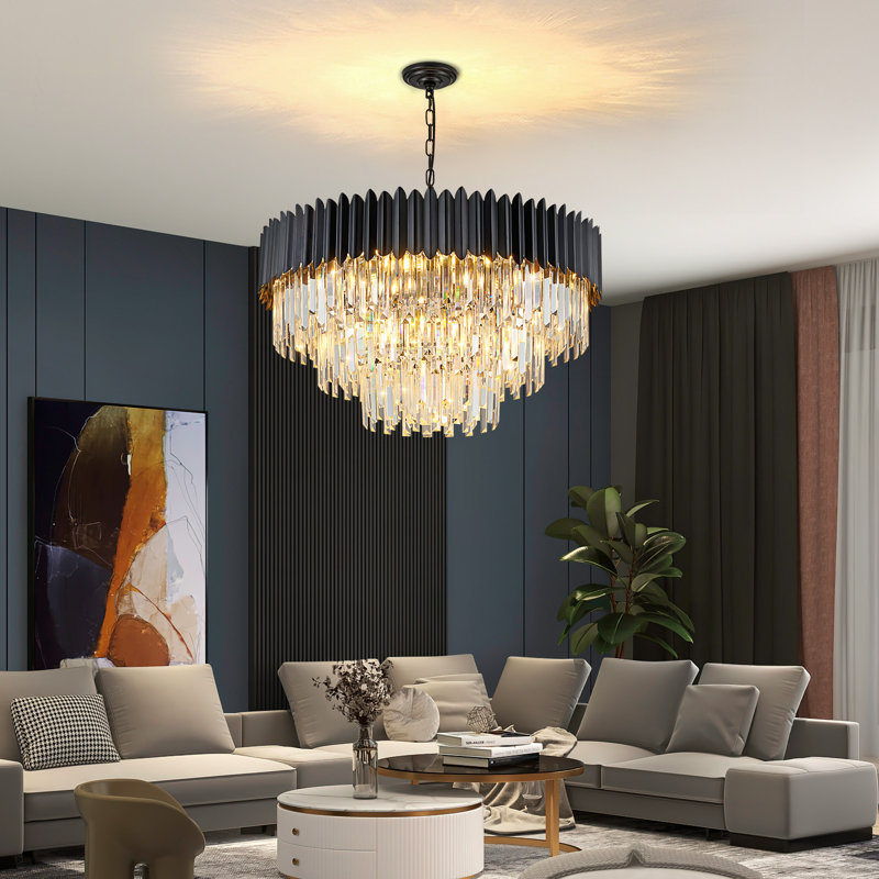 Chandelier, 15, 3, 45cm H x 78cm W x 45cm D