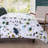 Bebejan Abstract Vines 100% Cotton Sateen 5 Piece Reversible Comforter Set-107293169