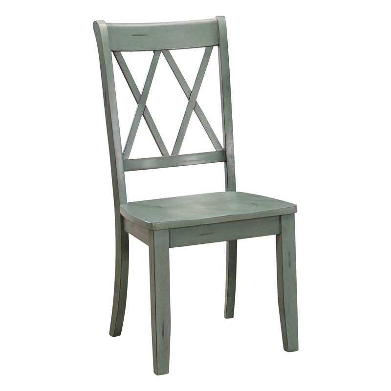 Chaise d'appoint Nealen - bleu sarcelle (ensemble de 2)