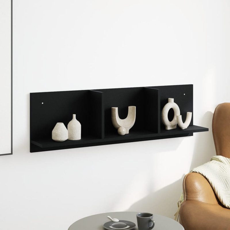 Riese Bracket Shelf, Black