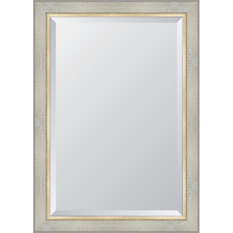Miroir mural clinch, H 42 po x l 30 po, Blanc