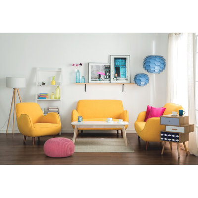 3-tlg. Couchgarnitur Willoughby