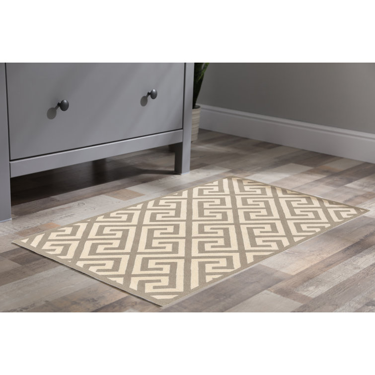 Wool Geometric Indoor Rug