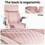 Fauteuil de bureau pivotant en velours