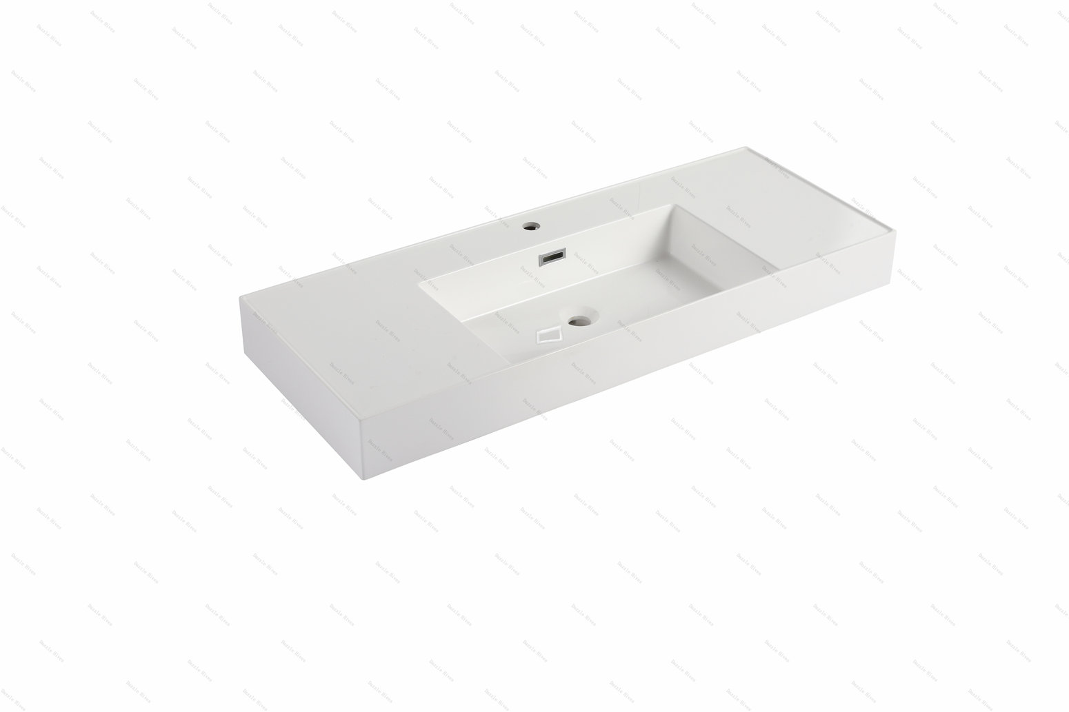 Dazzle Hives 48 Inch Resin basin For Bathroom Vanity,Vanity Top only ...