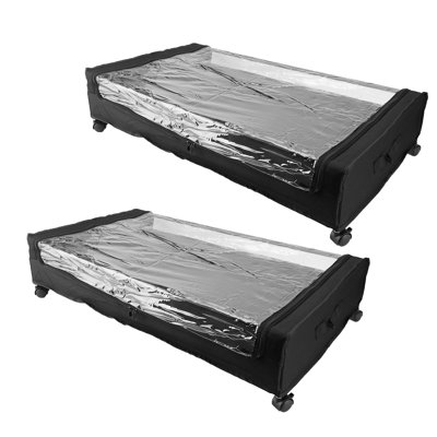 17 Stories Fabric Underbed Storage