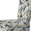 Contemporary Floral Elegance Cottage Collage II - Upholstered Cottage Accent Side Chair
