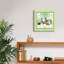 «Saint Patrick Dogs» par Jean Plout, art mural 12 po x 12 po-132380680
