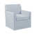 Light Blue Polyester selected