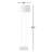 63'' Painted Base Traditional Floor Lamp