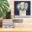 «White Flowers II» par Cindy Jacobs, art mural sur toile-816773618