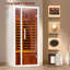 Sauna infrarouge FAR intérieur extensible pour 1 personne compatible avec 6 radiateurs au carbone-99717396