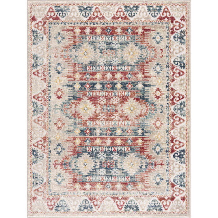 Bindin Oriental Beige Area Rug