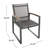 2 Patio Dining Chairs, Aluminum With Mesh Seat & Back, Rust-, Modern Of 2 Chairs - Frames, Faux Arm Supports, And Permeable Seating Area-820377615