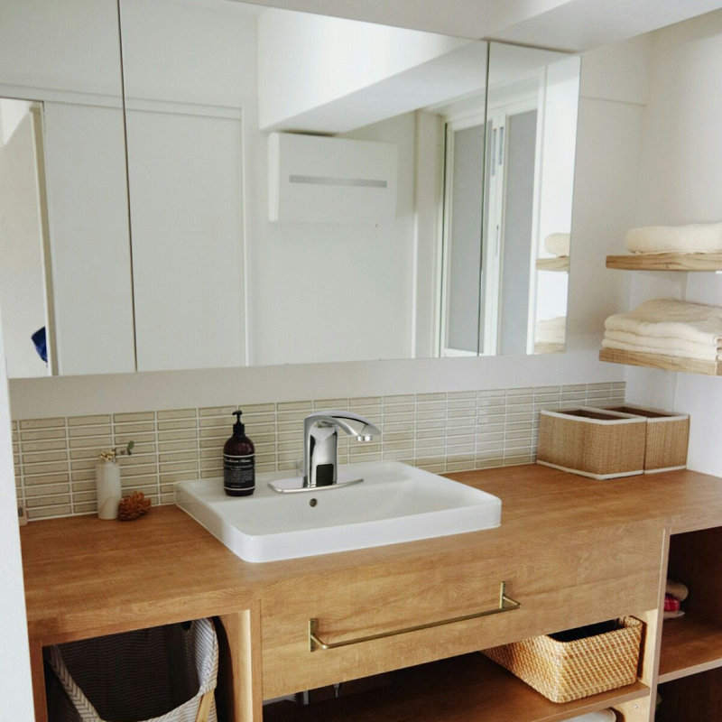 Robinet de lavabo vasque à capteur automatique