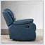 Fauteuil inclinable en cuir Charlotte de haute qualité, beau, confortable