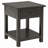 Castleton Distressed Java 2-Piece Coffee And 1-Drawer End Table Set