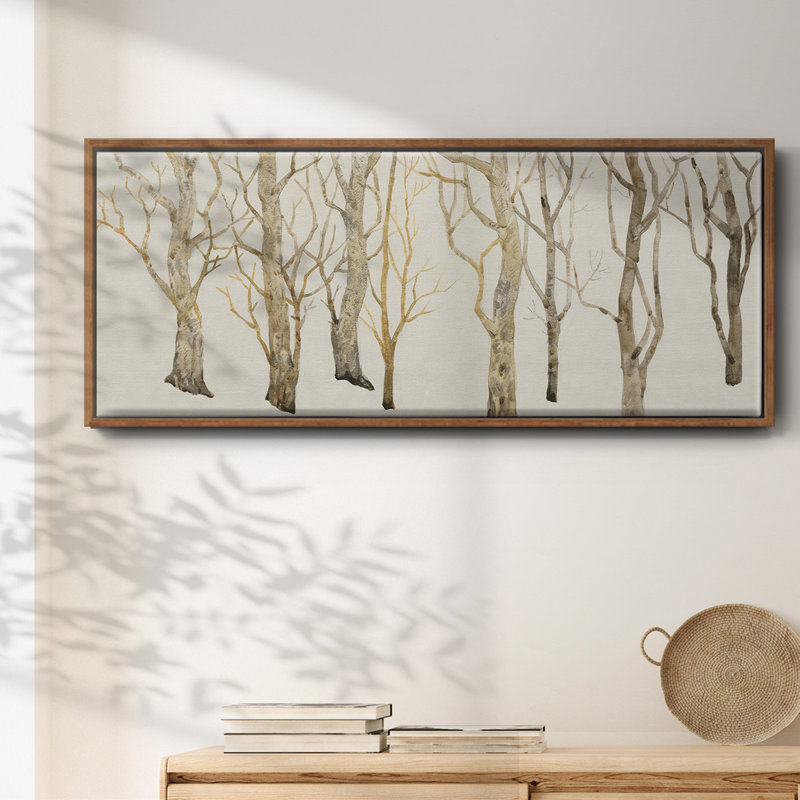 Bare Trees II- Framed Canvas