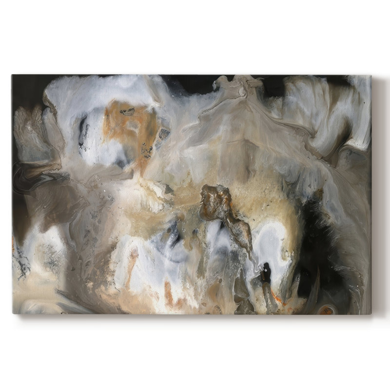 Fontaine de lumière II - Cavas enveloppés de galerie, H 12 po x l 18 po