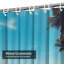 Rideau de douche avec 12 crochets Surf-1390928522