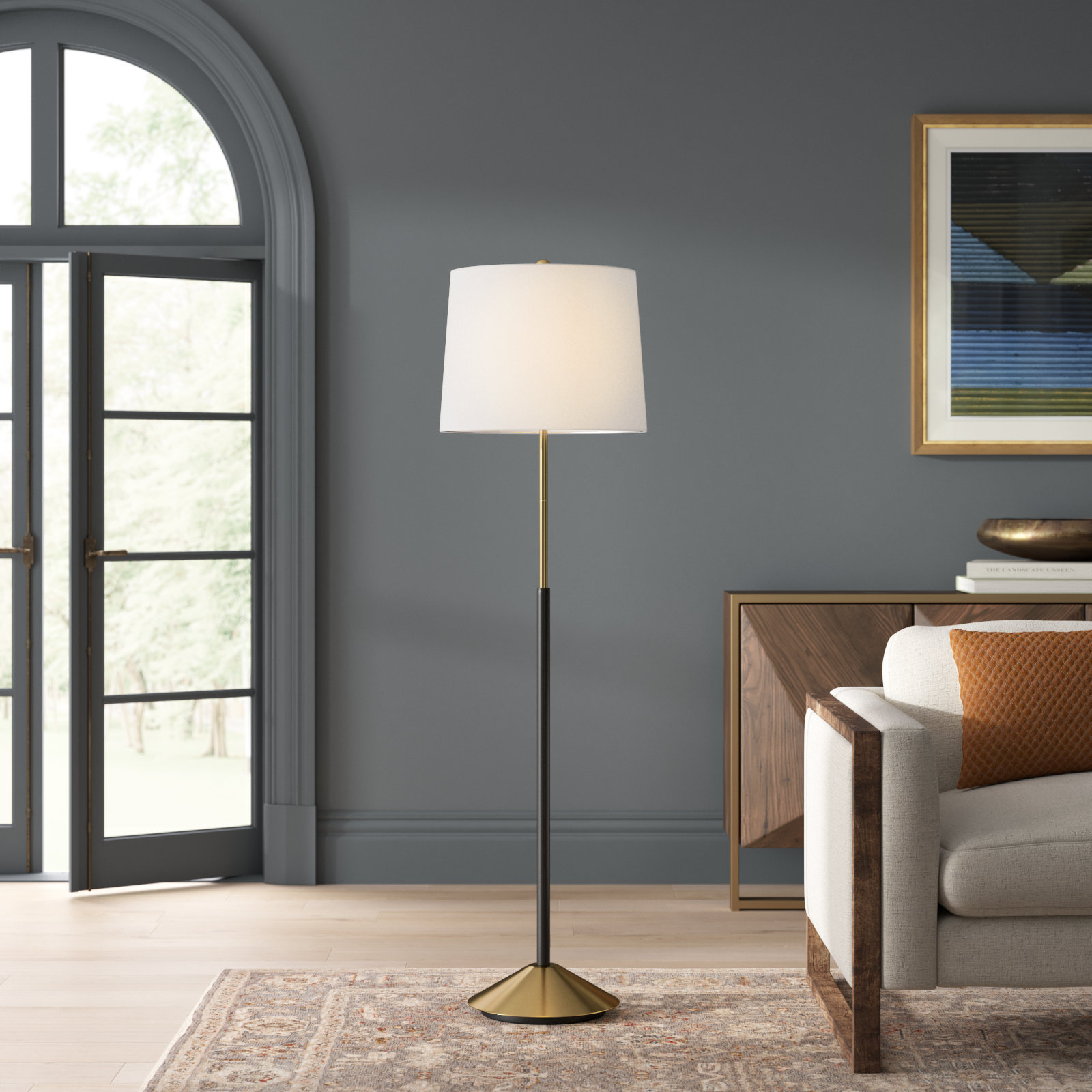 Finan 62'' Dimmable Floor Lamp