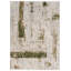 Tapis à motif abstrait vert / beige 9 pi x 13 pi (9 pi 2 po x 12 pi 6 po) Silvan Branch-1940591081