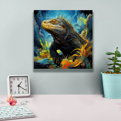 Art mural sur toile Dakota Fields «Komodo 1» par r3darch0n
